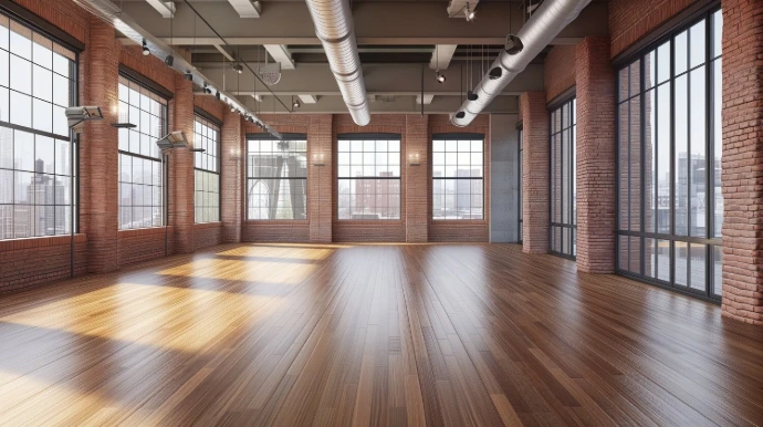 Seamless herringbone hardwood installations in a luxury dynamic home design in London Ontario